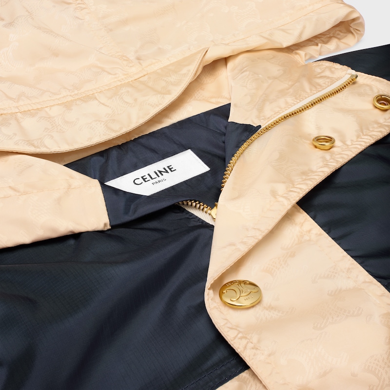 giacca a vento triomphe in nylon monogramma