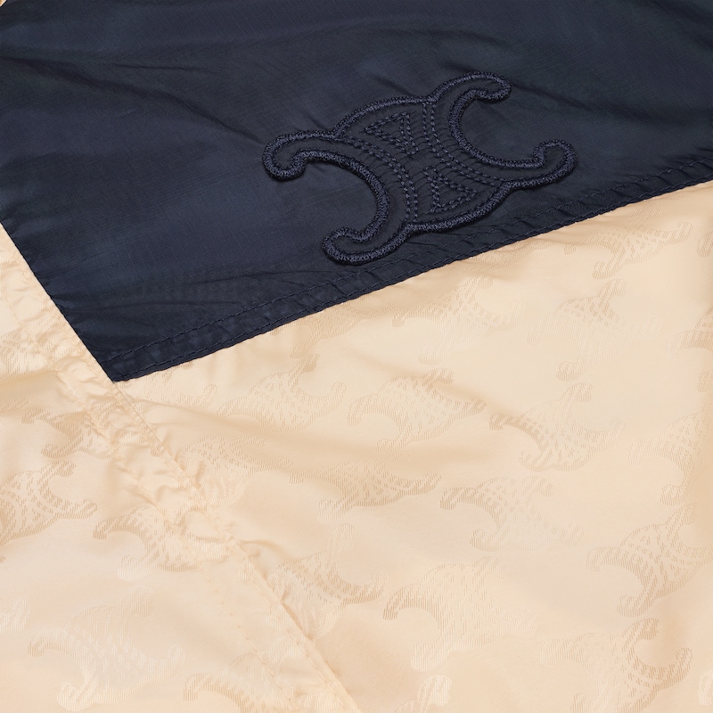 giacca a vento triomphe in nylon monogramma