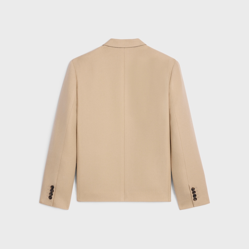 giacca sartoriale in cashmere mohair natteacute