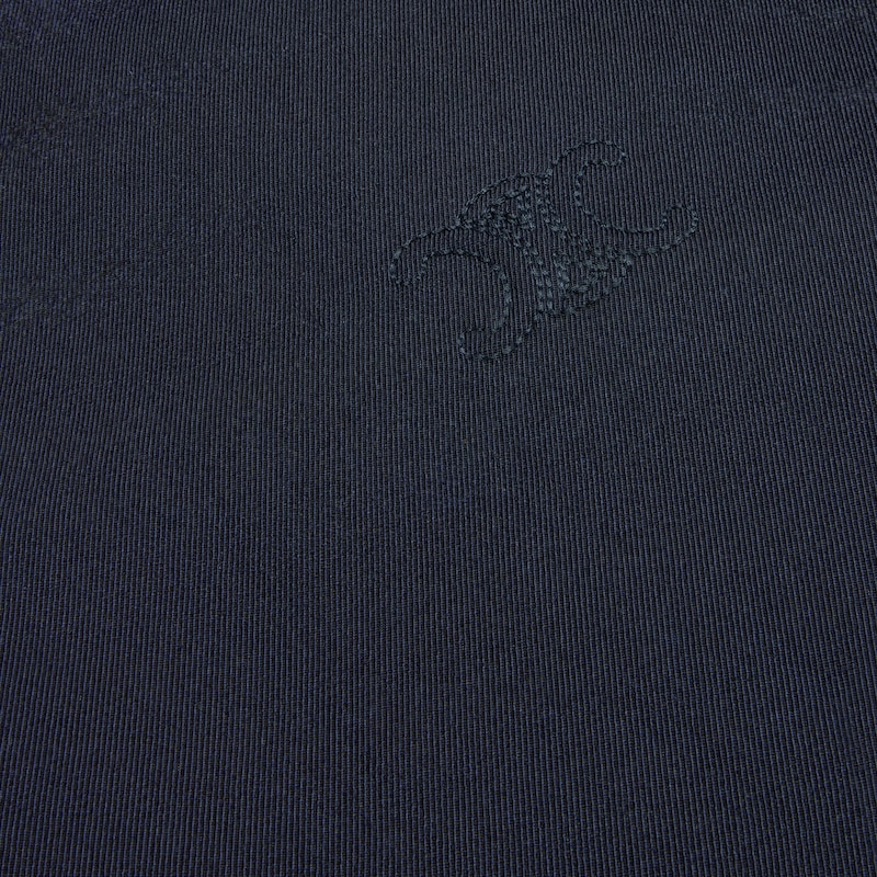 giacca in gabardine di cotone e lana