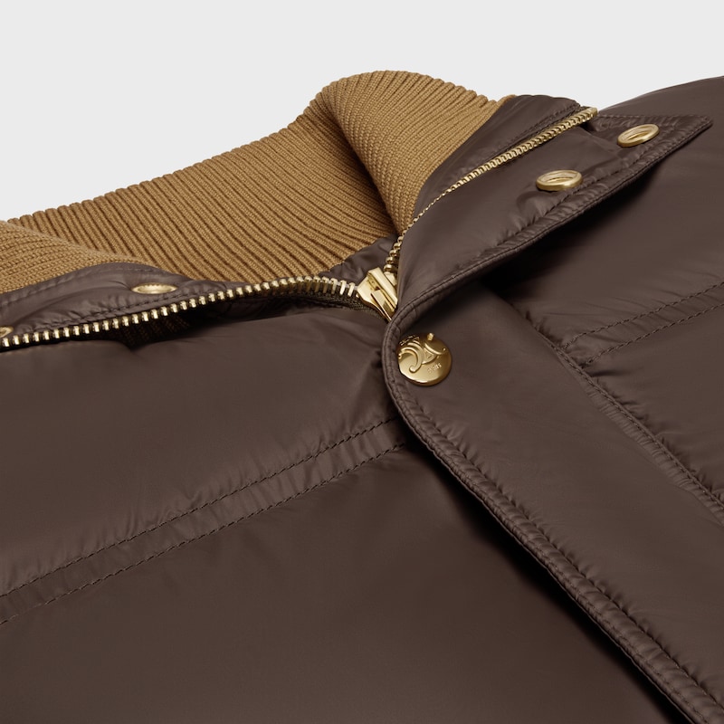 piumino in nylon leggero