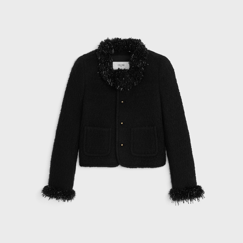 giacca chelsea in cashmere e lana natteacute