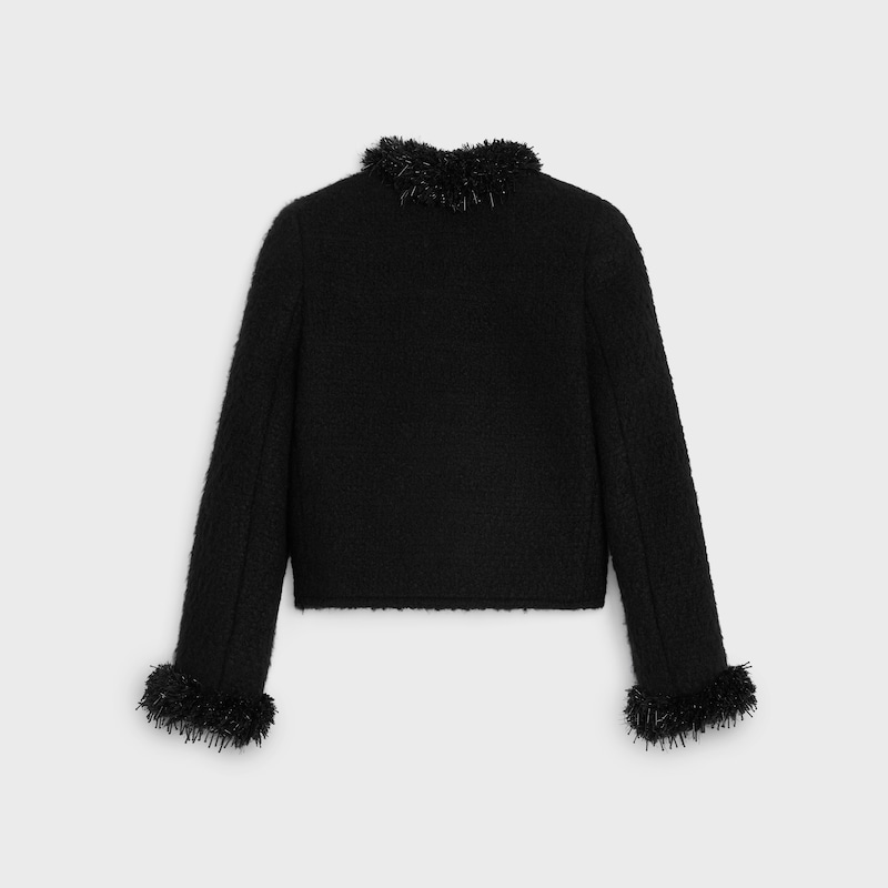 giacca chelsea in cashmere e lana natteacute