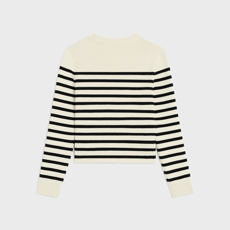 maglione girocollo in lana cashmere