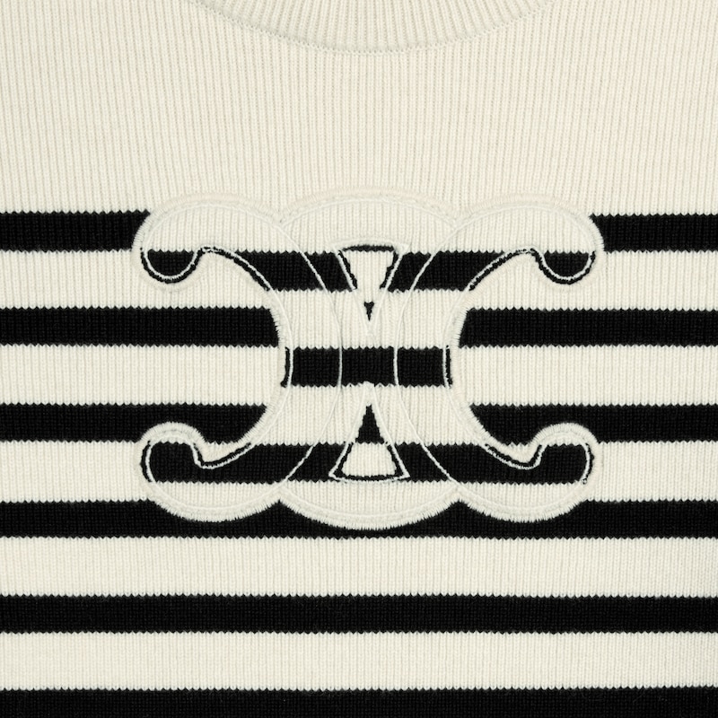 maglione girocollo in lana cashmere