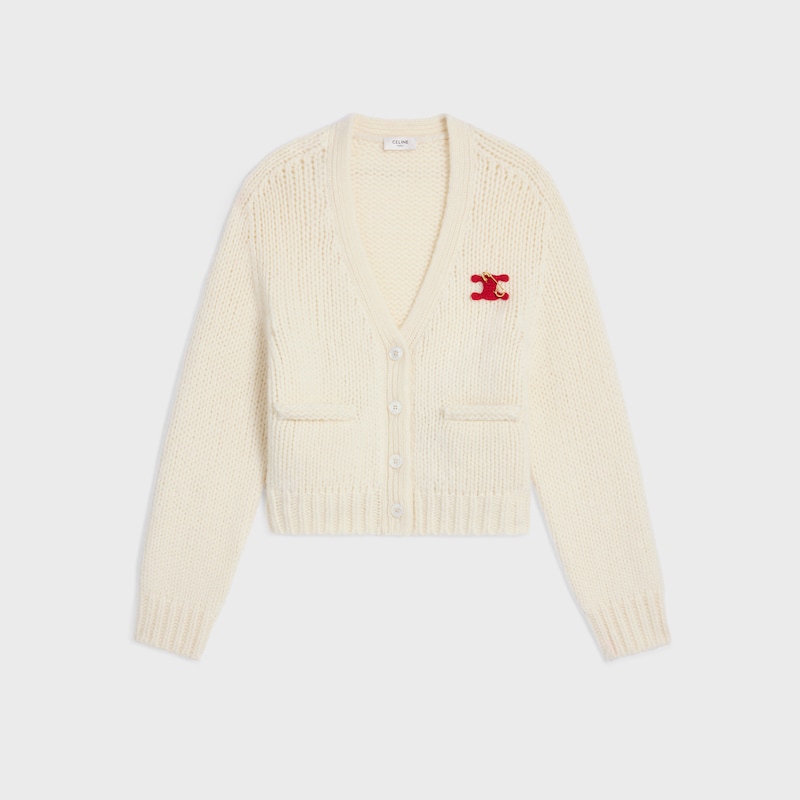 cardigan in cashmere e seta