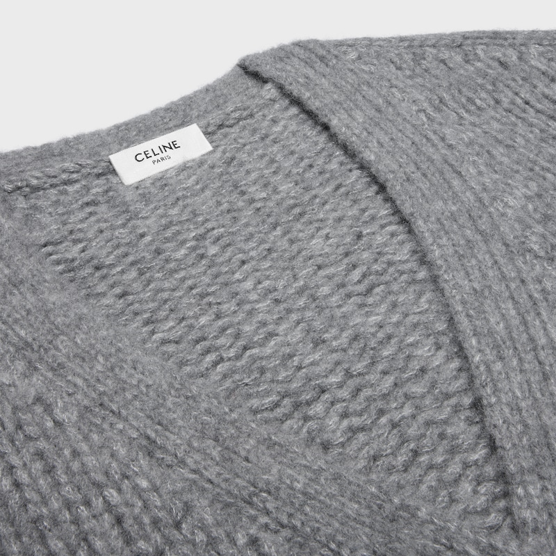 cardigan in cashmere e seta