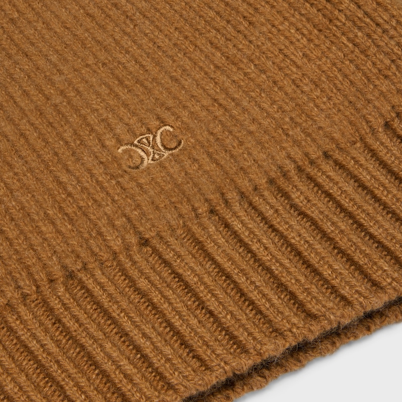 maglione con scollo a v in cashmere