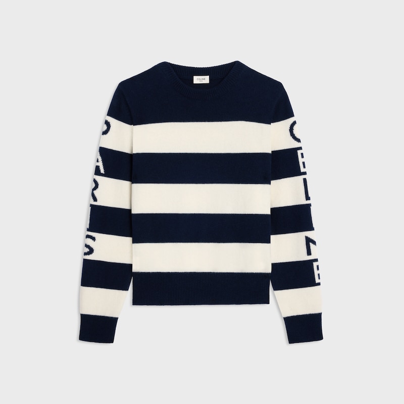 maglione girocollo in lana cashmere