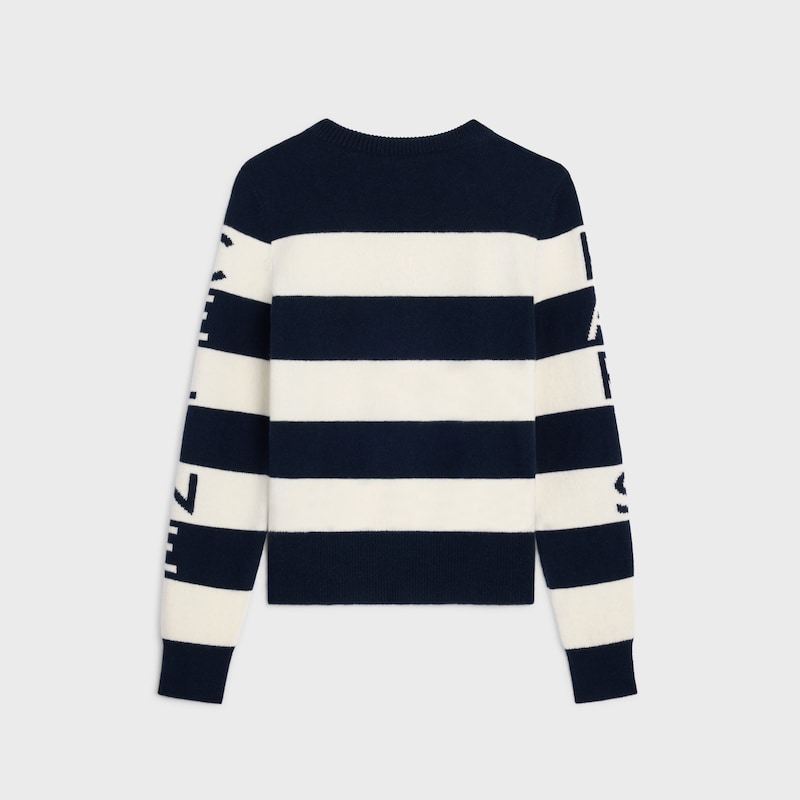 maglione girocollo in lana cashmere