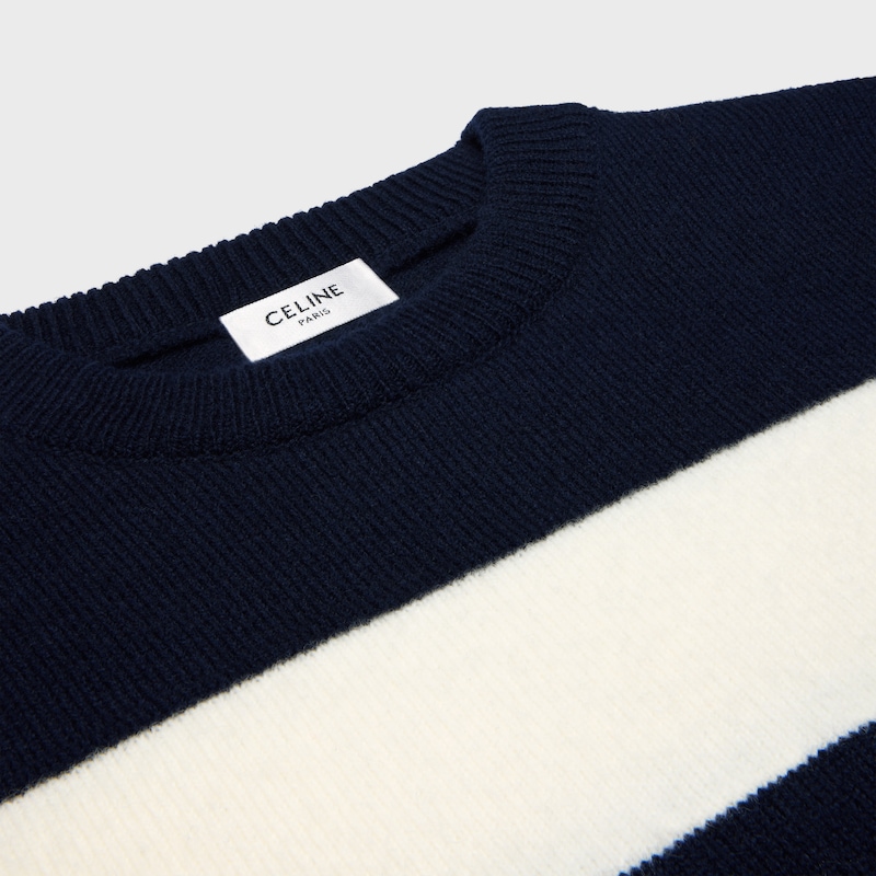 maglione girocollo in lana cashmere
