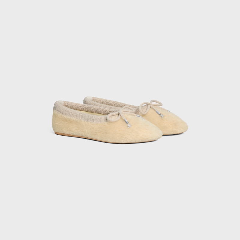 ballerina abby celine in tessuto di lana alpaca