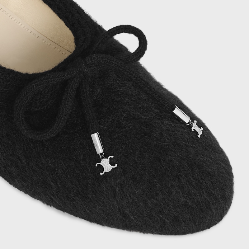 ballerina abby celine in tessuto di lana alpaca