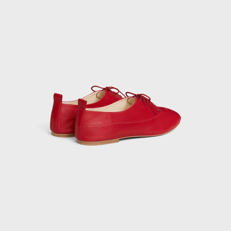 celine lise triomphe richelieu traforato in pelle di agnello