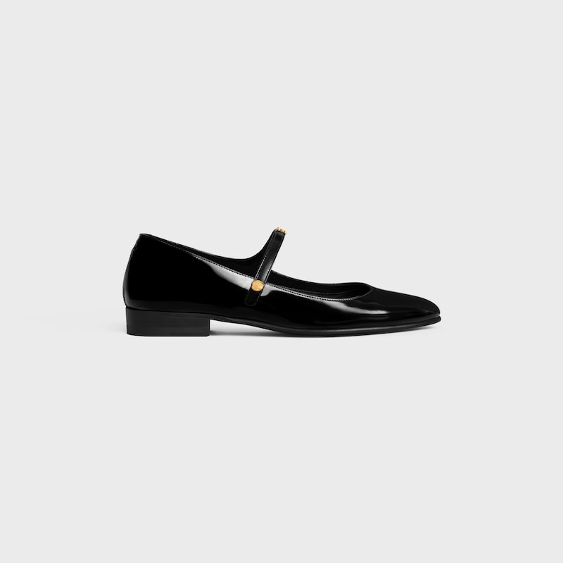 city - ballerina mary-jane in vitello lucido