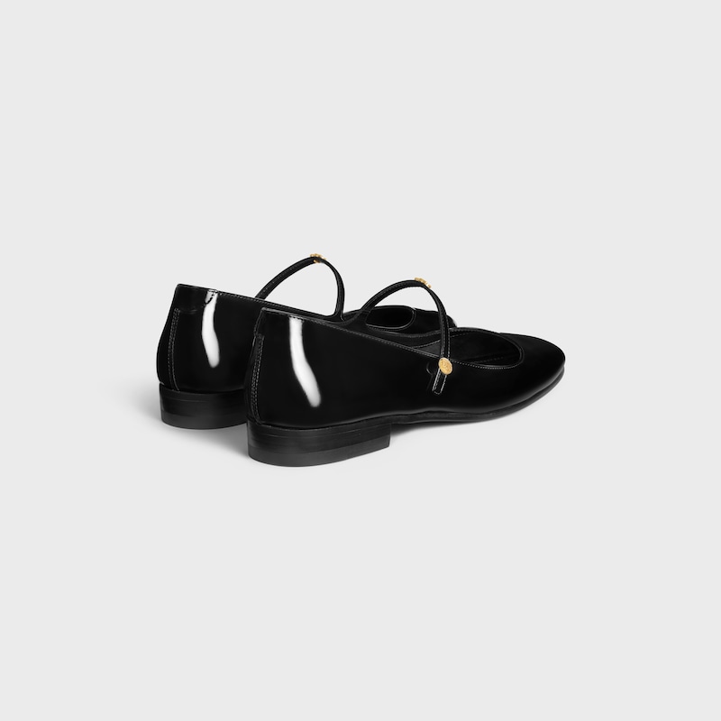 city - ballerina mary-jane in vitello lucido