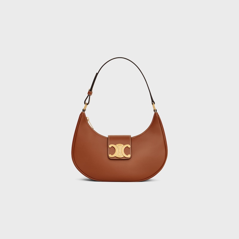 borsa ava triomphe media in pelle di vitello liscia