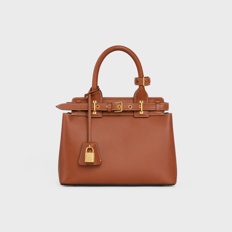 borsa teen celine conti in pelle di vitello naturale