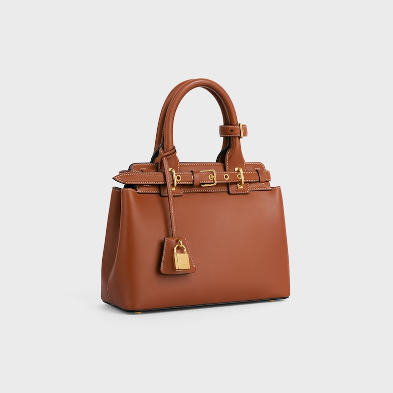 borsa teen celine conti in pelle di vitello naturale