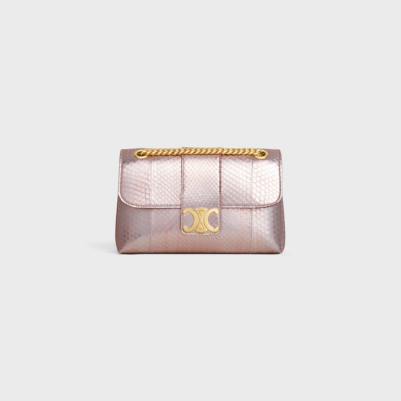 borsa celine victoire per teen in piton perlato