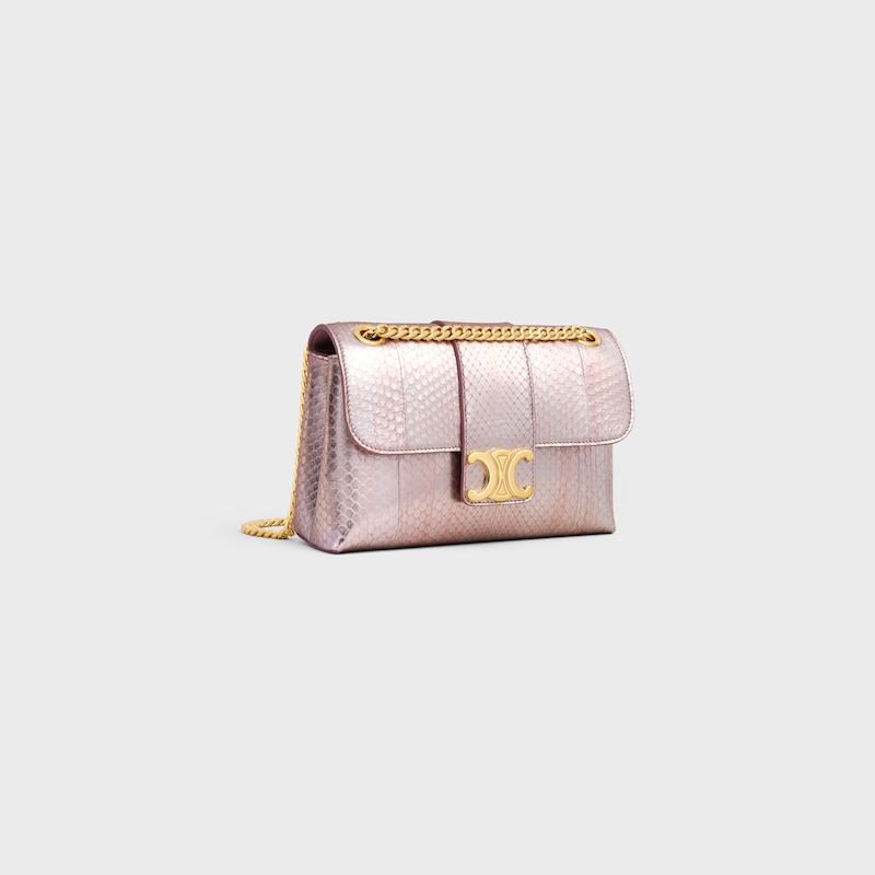 borsa celine victoire per teen in piton perlato