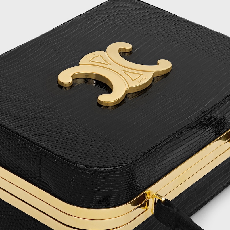 evening triomphe minaudiere in lizard