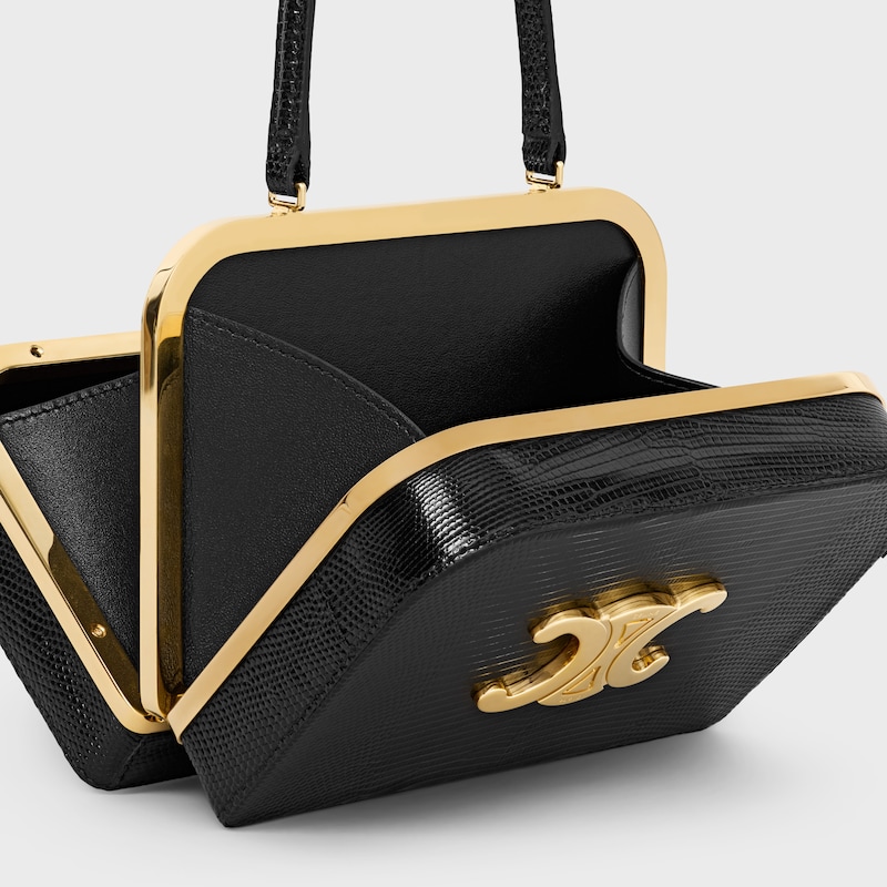 evening triomphe minaudiere in lizard