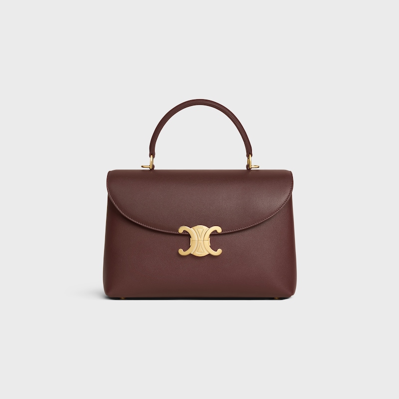 borsa nino media in pelle di vitello morbida e granulata