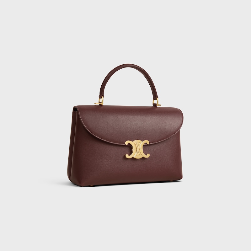 borsa nino media in pelle di vitello morbida e granulata