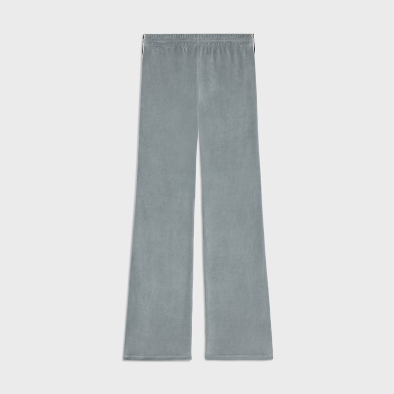 pantaloni della tuta in jersey di velluto