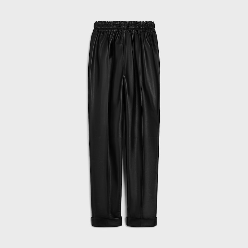 pantaloni in pelle di agnello