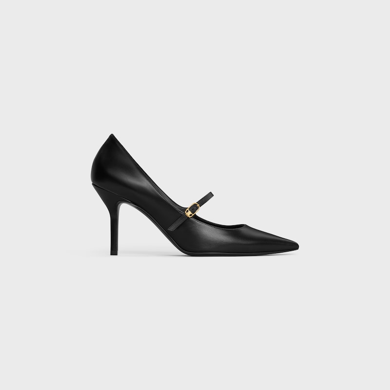 dÉcolletÉ celine judy con cinturini in pelle di vitello