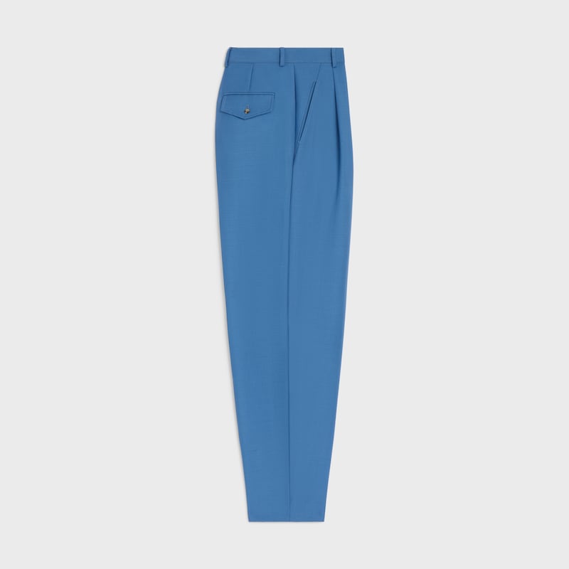 pantaloni montauk in lana mohair