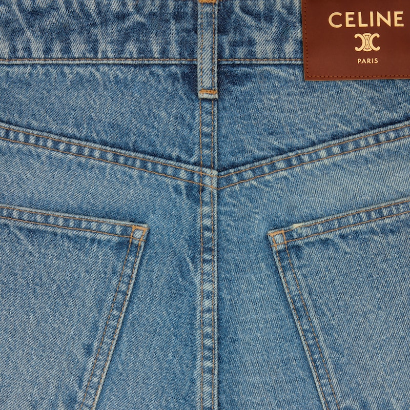 jeans a zampa 001 in denim