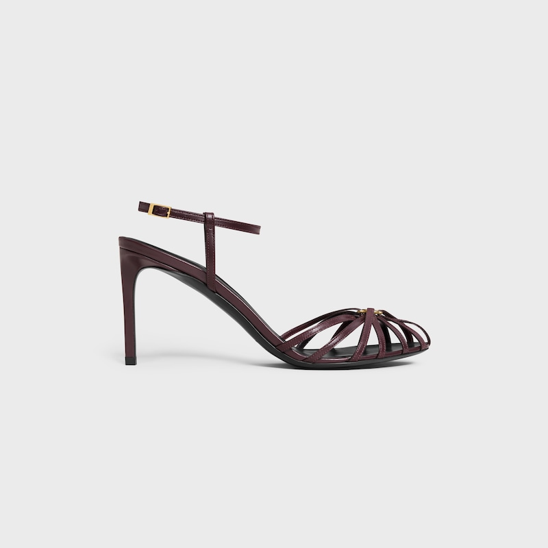 sandalo celine triomphe in pelle di agnello