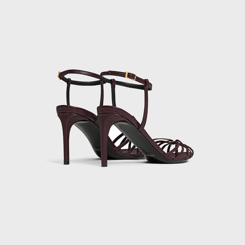 sandalo celine triomphe in pelle di agnello