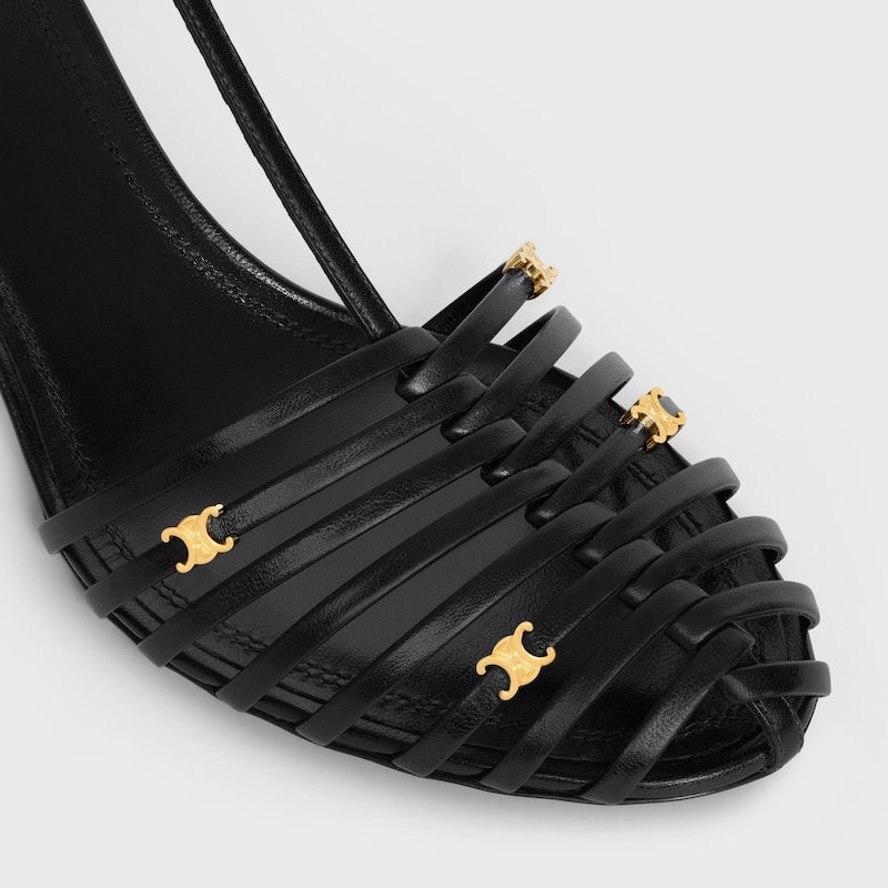 celine cage - sandalo con cinturini in pelle di capra