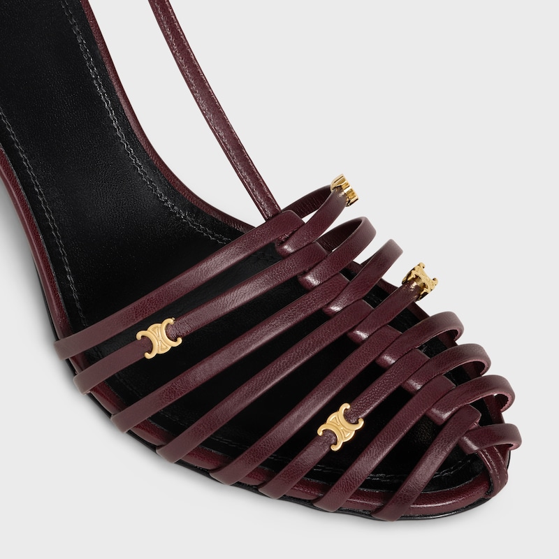 celine cage - sandalo con cinturini in pelle di capra