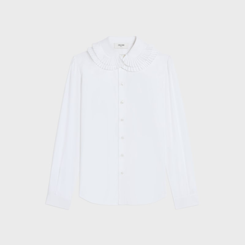 camicia in popeline di cotone