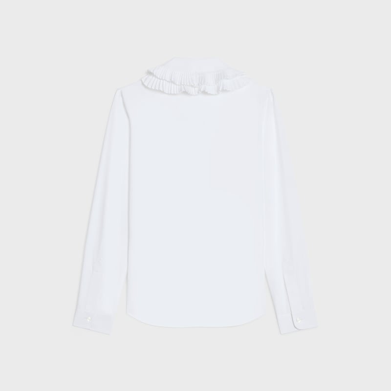 camicia in popeline di cotone