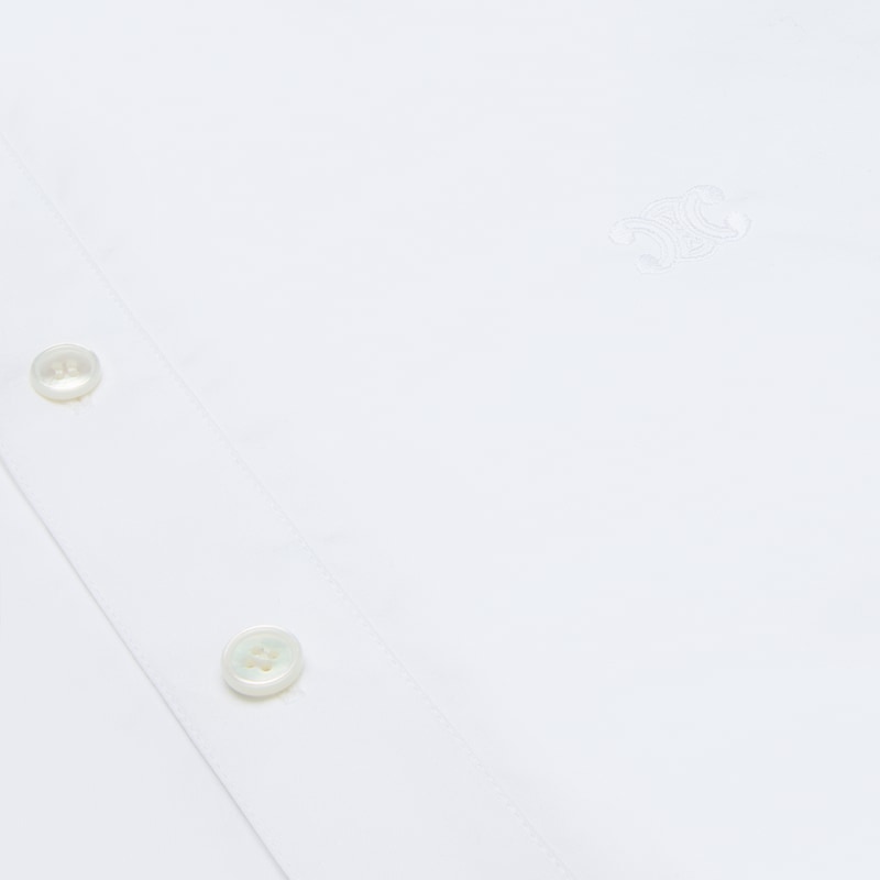 camicia in popeline di cotone