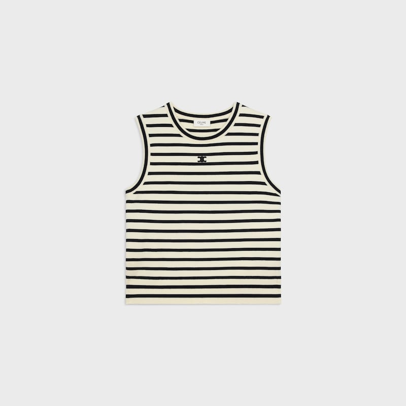 maglia triomphe maniche marinière in lana