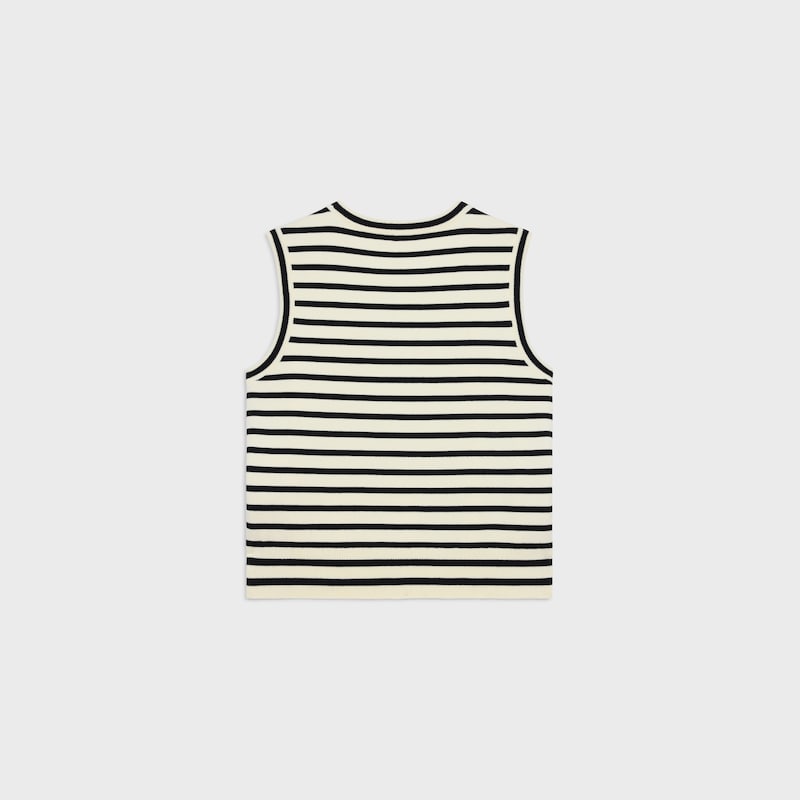 maglia triomphe maniche marinière in lana