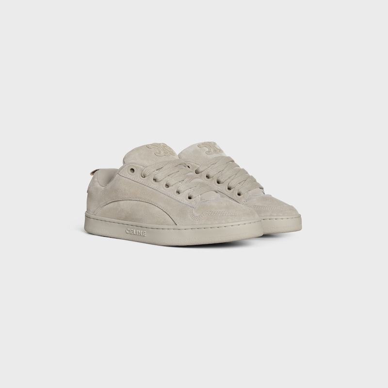 celine huntington - sneakers basse in vitello scamosciato e rete
