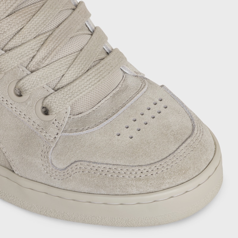 celine huntington - sneakers basse in vitello scamosciato e rete