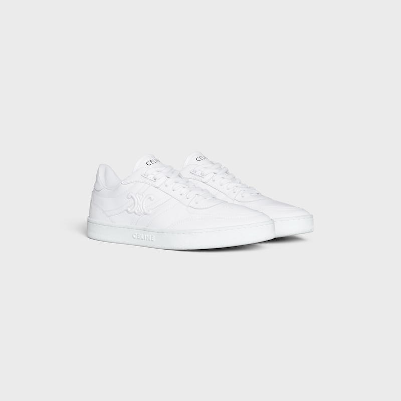celine trainer - sneaker bassa con stringhe ct-11 in pelle di vitello