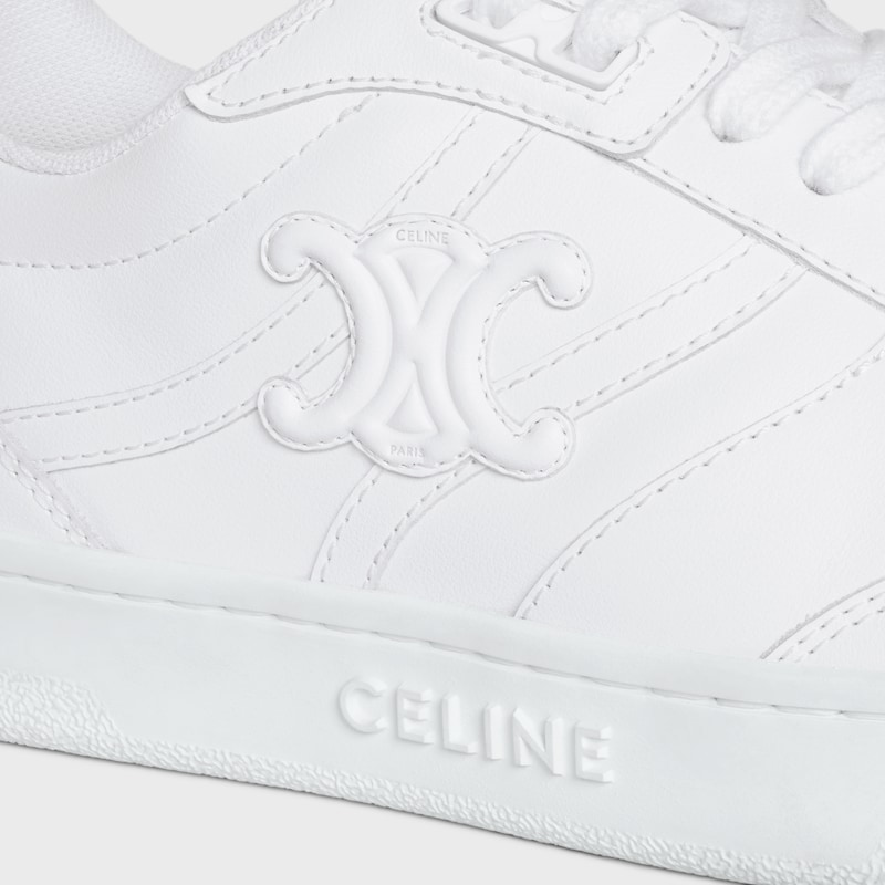 celine trainer - sneaker bassa con stringhe ct-11 in pelle di vitello