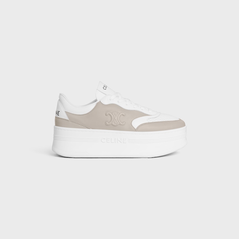 celine - sneaker block con triomphe in pelle di vitello