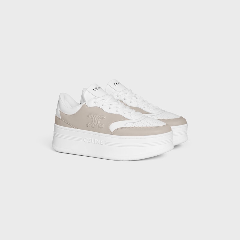 celine - sneaker block con triomphe in pelle di vitello
