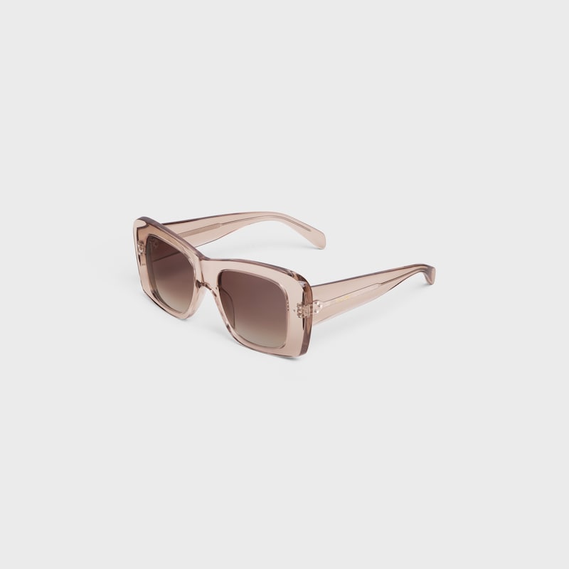occhiali da sole quadrati s321 in acetato